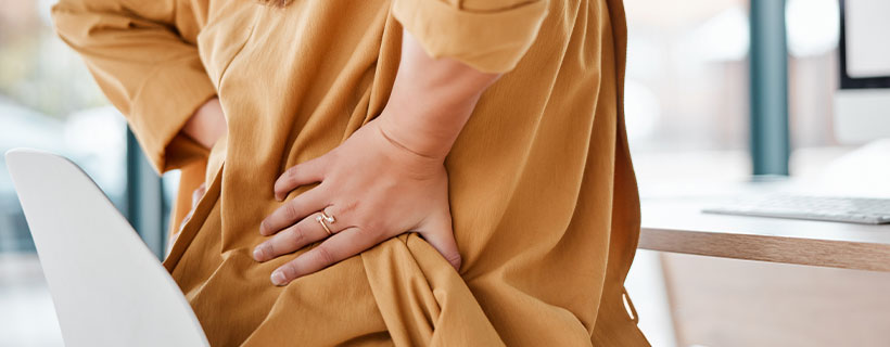 patient needing back pain in need of Spinal Decompression Therapy in Sacramento